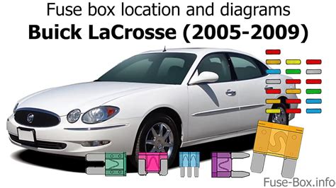 2009 buick lacrosse power distribution box location|2005 Buick LaCrosse fuse box.